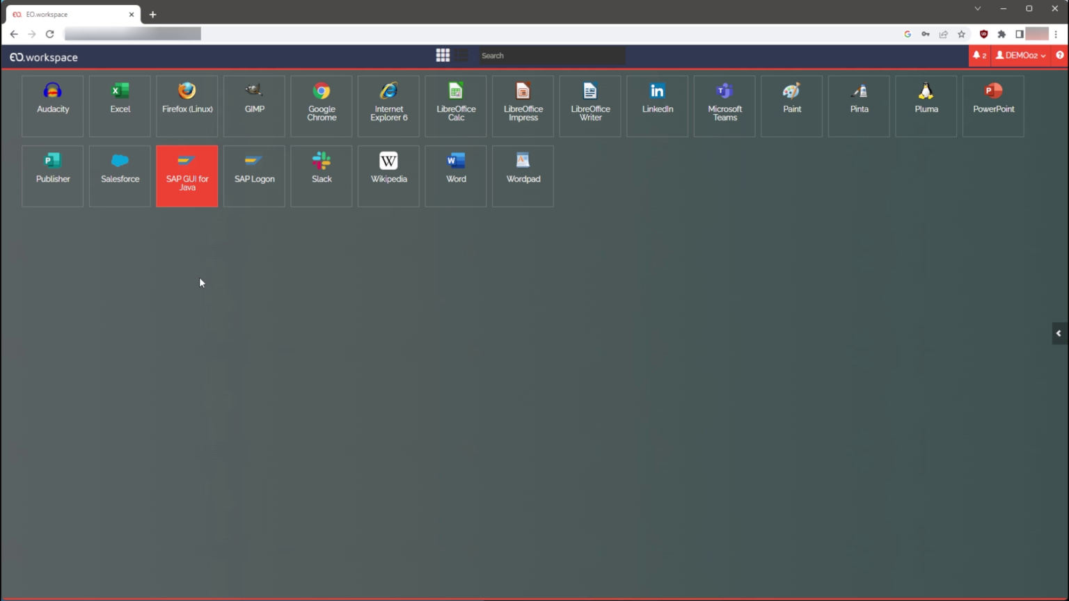 Linux Application Streaming - EO.workspace Virtual Applications And ...